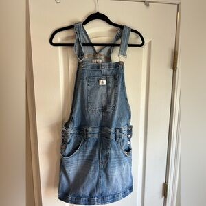 Calvin Klein Denim Overall Dress
